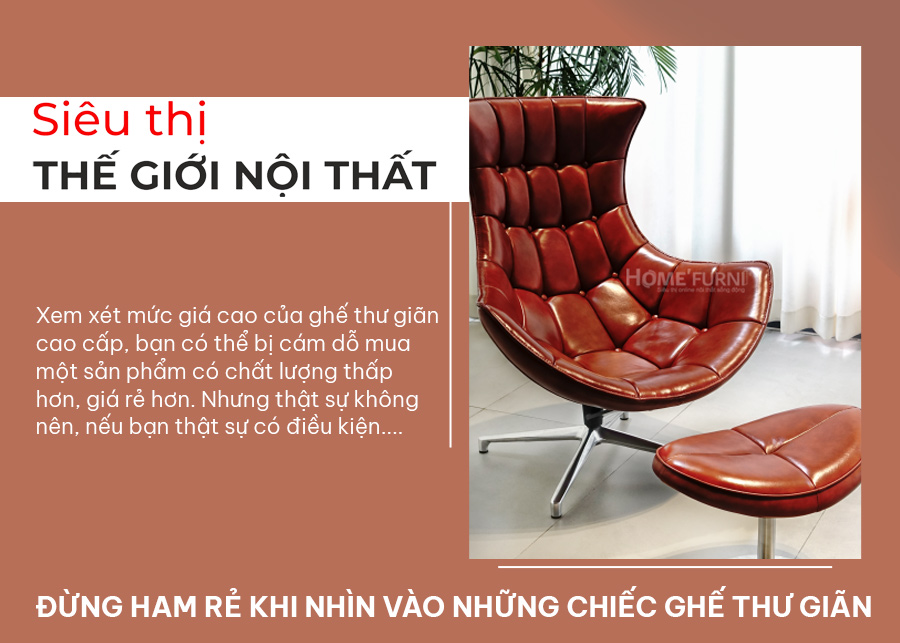 GHẾ THƯ GIÃN CAO CẤP 