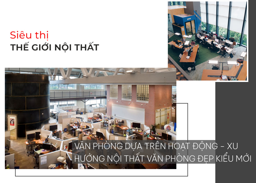 Nội thất văn phòng đẹp hiện đại cho phòng diện tích 500 m2