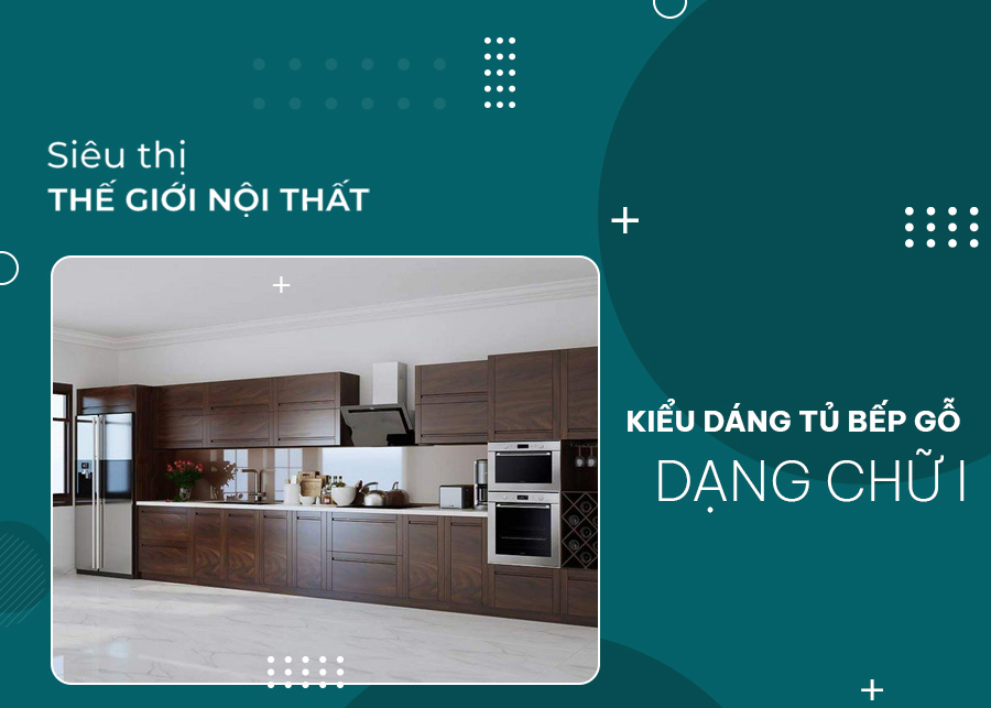 tủ bếp gỗ đẹp