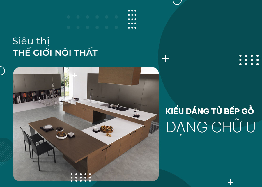tủ bếp gỗ đẹp