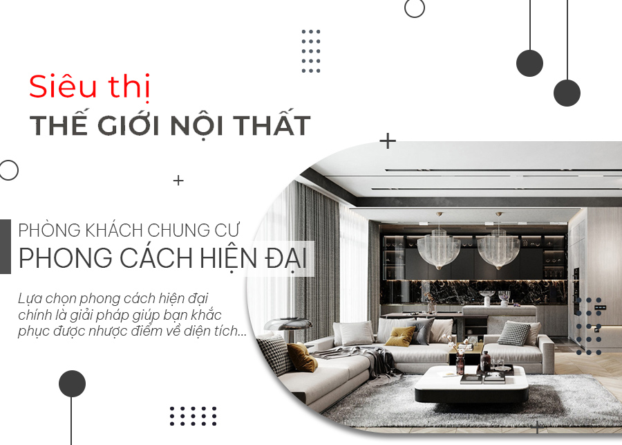 nội thất phòng khách chung cư