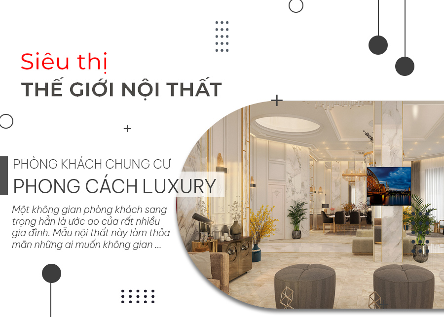 nội thất phòng khách chung cư