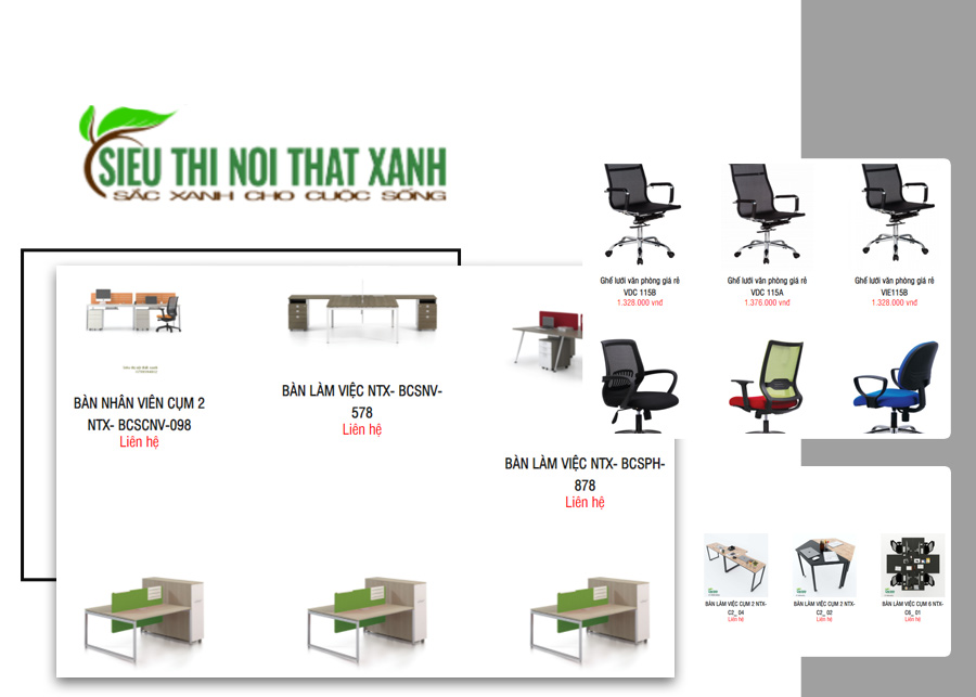 Nội thất Xanh - Nội Thất Văn Phòng Tại TPHCM