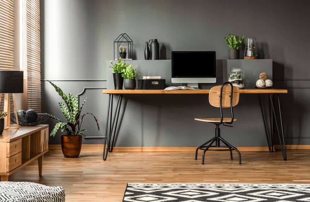 Mẫu phòng làm việc phong cách hiện đại, đơn giản mang lại cảm hứng