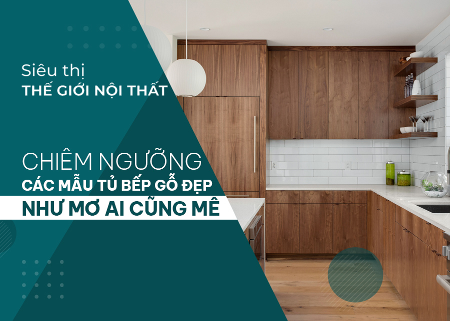 tủ bếp gỗ đẹp