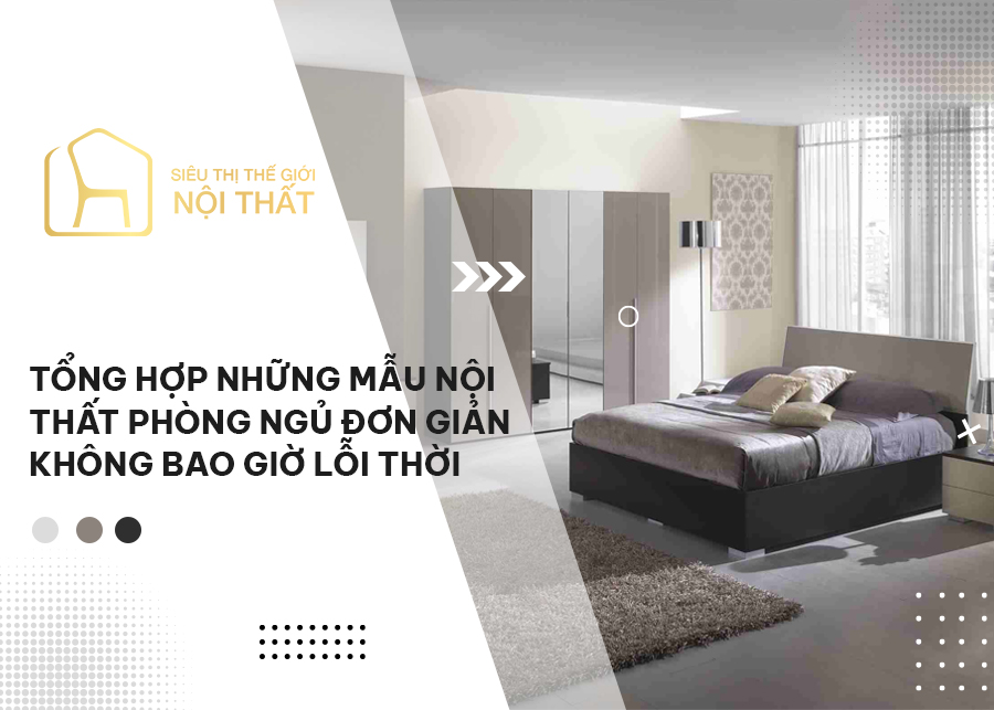 nội thất phòng ngủ đơn giản