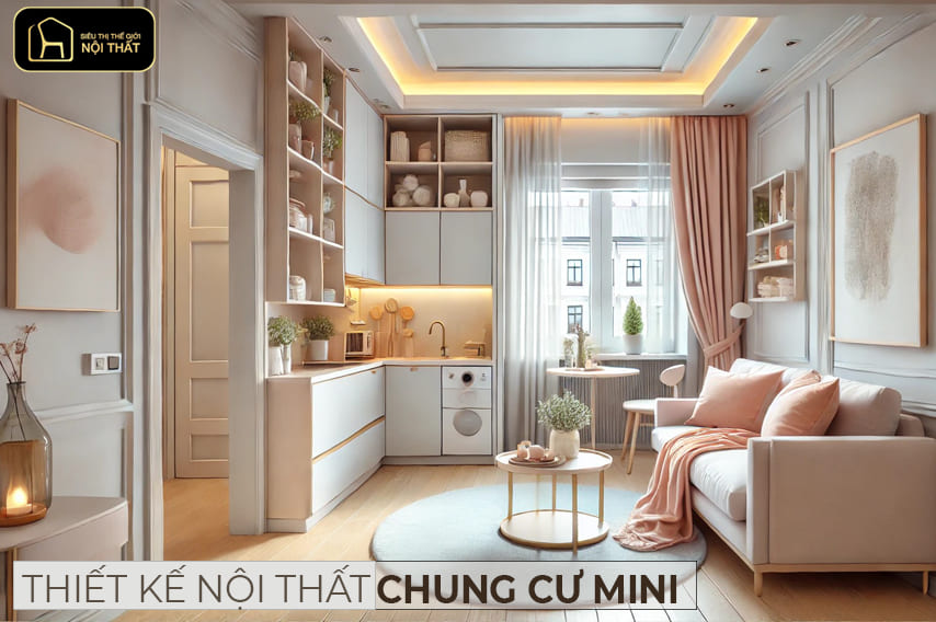 nội thất chung cư mini