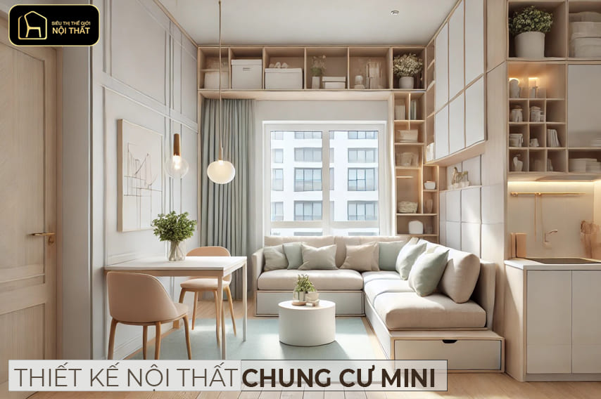 nội thất chung cư mini