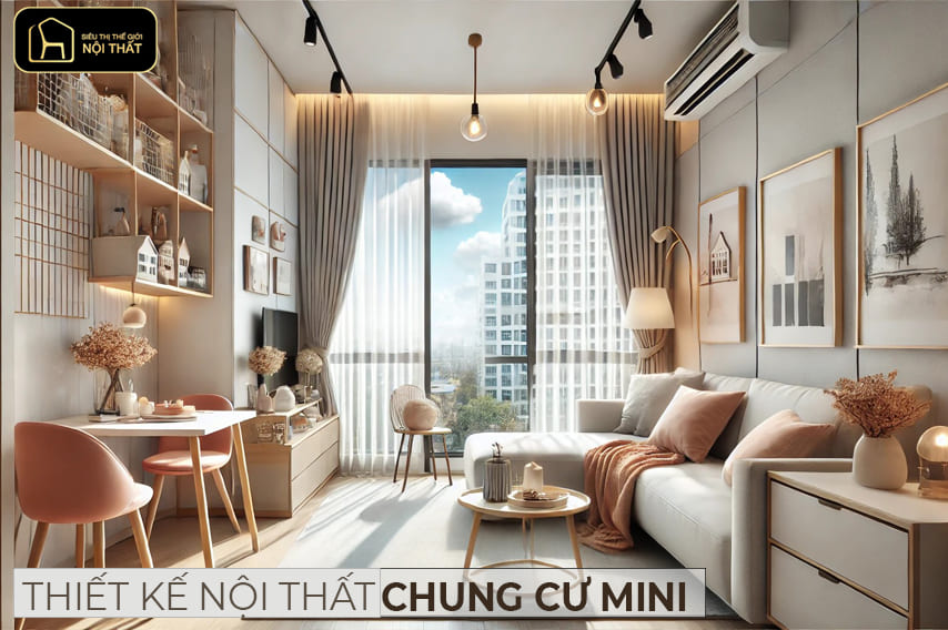 nội thất chung cư mini