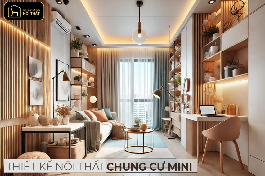 nội thất chung cư mini