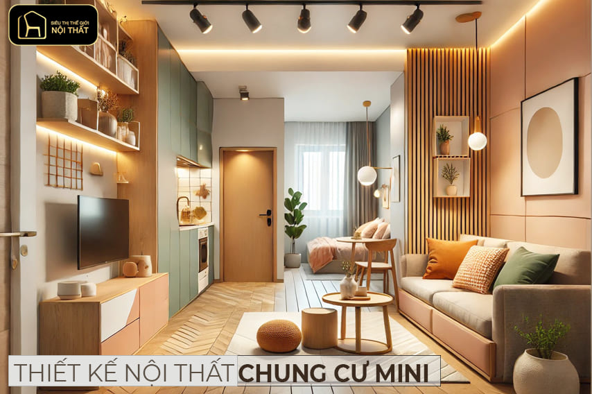 nội thất chung cư mini