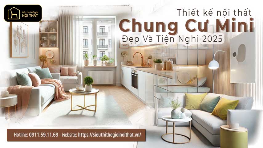 nội thất chung cư mini