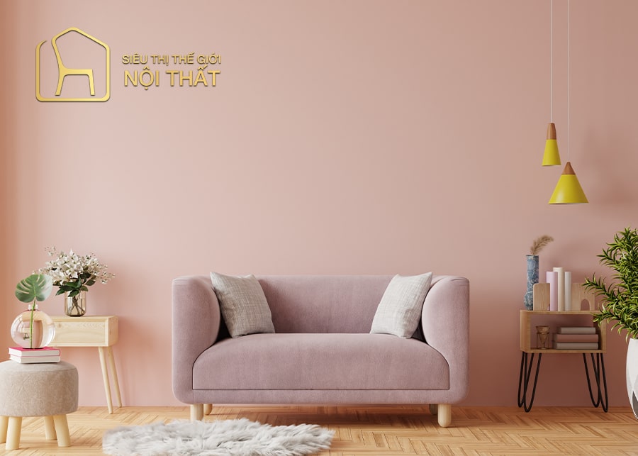 Màu trắng chủ đạo làm phòng khách của bạn tươi sáng, sạch sẽ và cũng dễ decor hơ