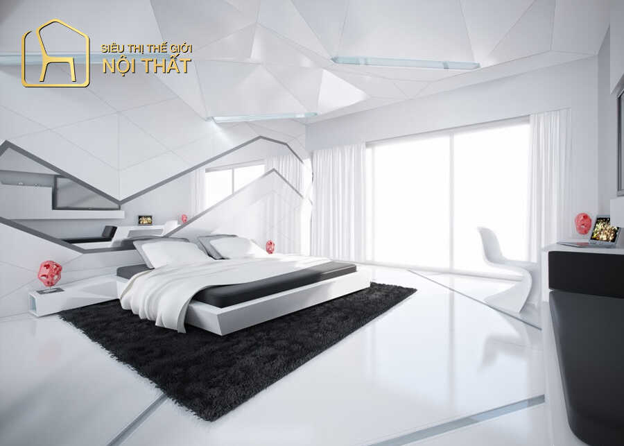 Thiết kế nội thất phòng ngủ thông minh tận dụng tối đa ánh sáng tự nhiên
