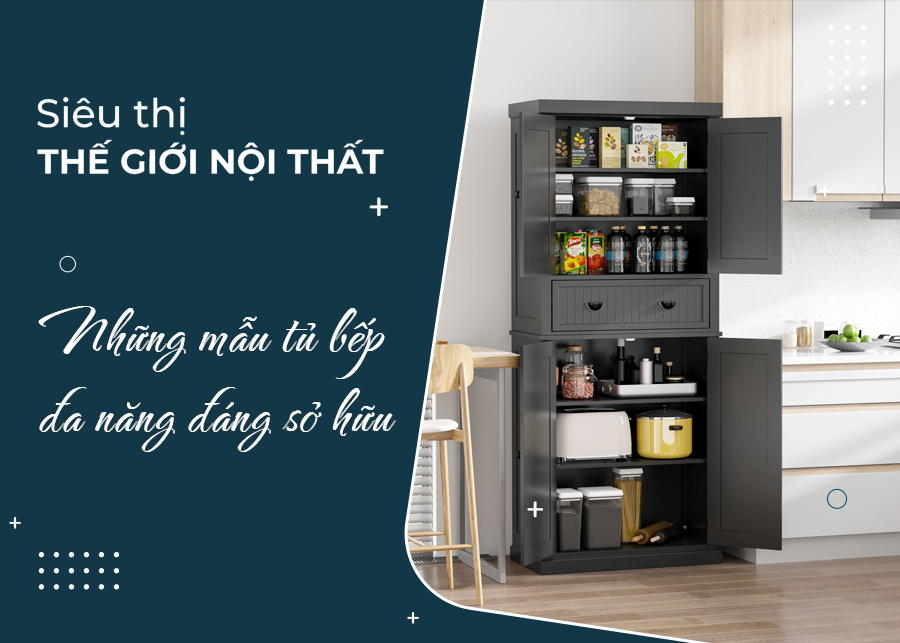 tủ bếp đa năng