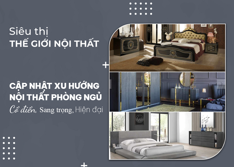 nội thất phòng ngủ cổ điển