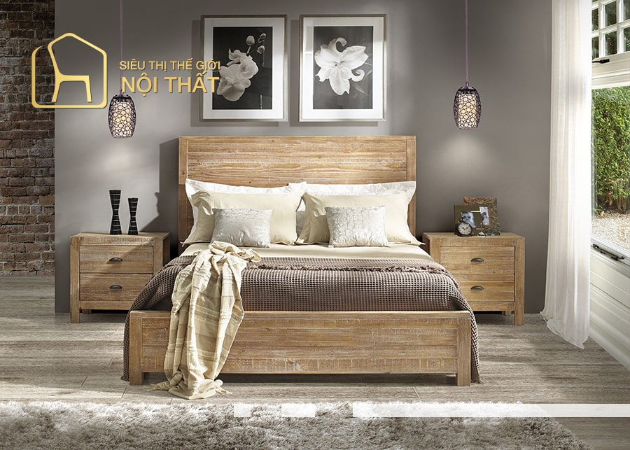 Mẫu thiết kế nội thất phòng ngủ cao cấp tân cổ điển sang trọng, quý phái, đẳng cấp