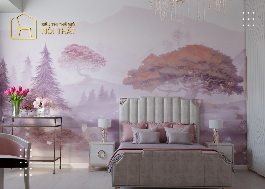 Thiết kế phòng ngủ nữ tối giản tinh tế mang lại sự hiện đại, ấm áp