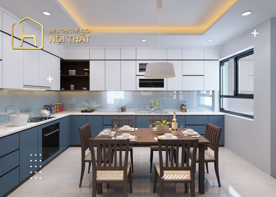 Lựa chọn kiểu dáng bàn ăn và bố trí phù hợp