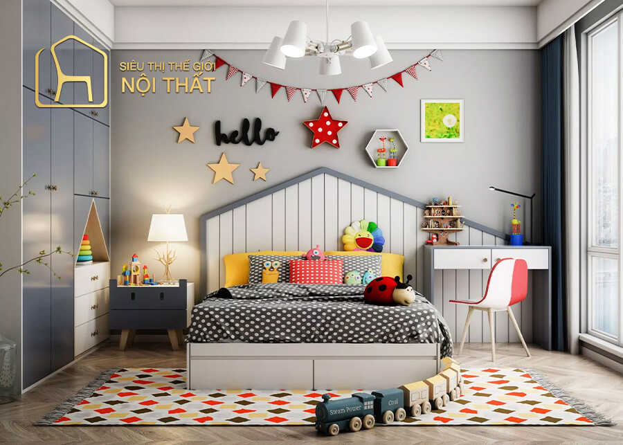 Lưu ý sự hài hòa về màu sắc trong thiết kế phòng ngủ cao cấp