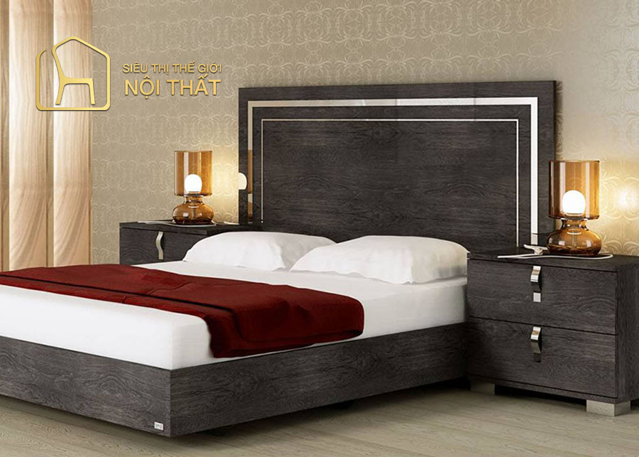 Thiết kế nội thất phòng ngủ gỗ công nghiệp Siêu Thị Thế Giới Nội Thất