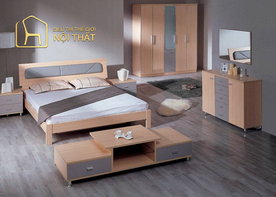 Tại sao nên dùng nội thất phòng ngủ gỗ công nghiệp?