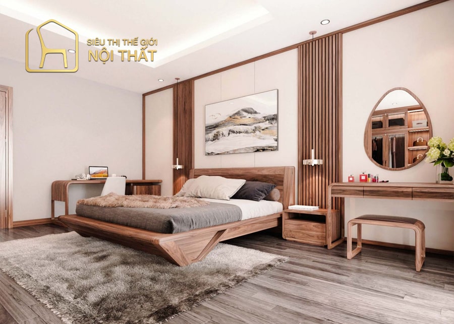 Thiết kế nội thất phòng ngủ từ 15m2 – 25m2