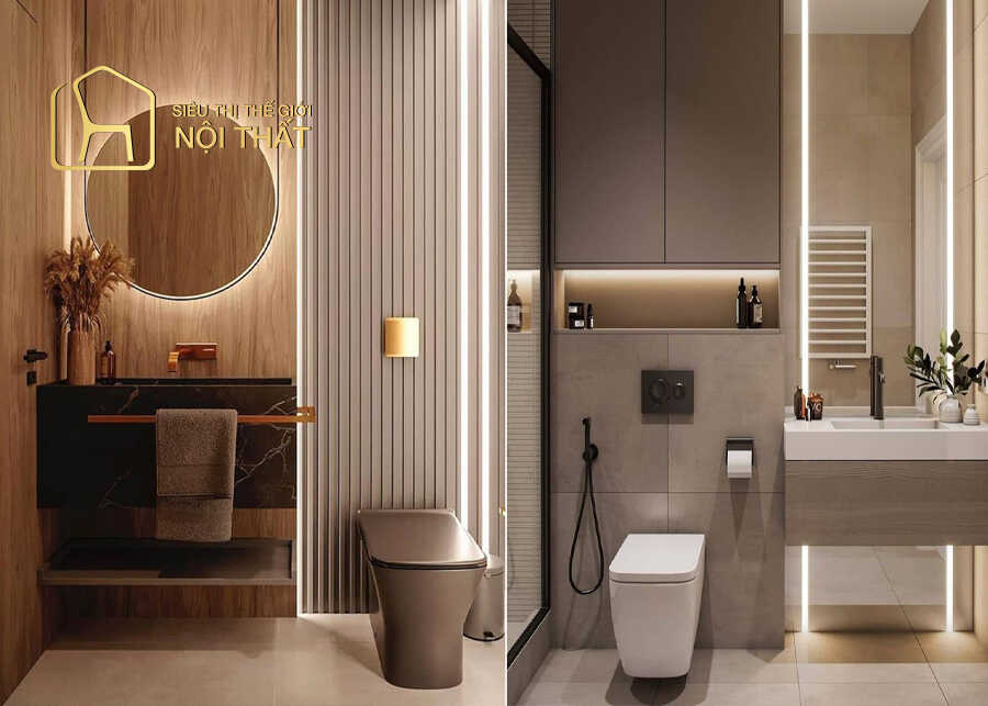 Lựa chọn nội thất vệ sinh tiết kiệm nước