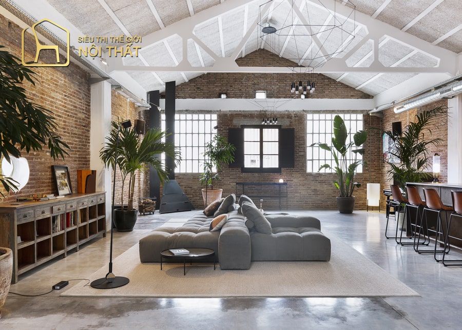 Thiết kế nội thất chung cư theo phong cách công nghiệp ( Industrial)