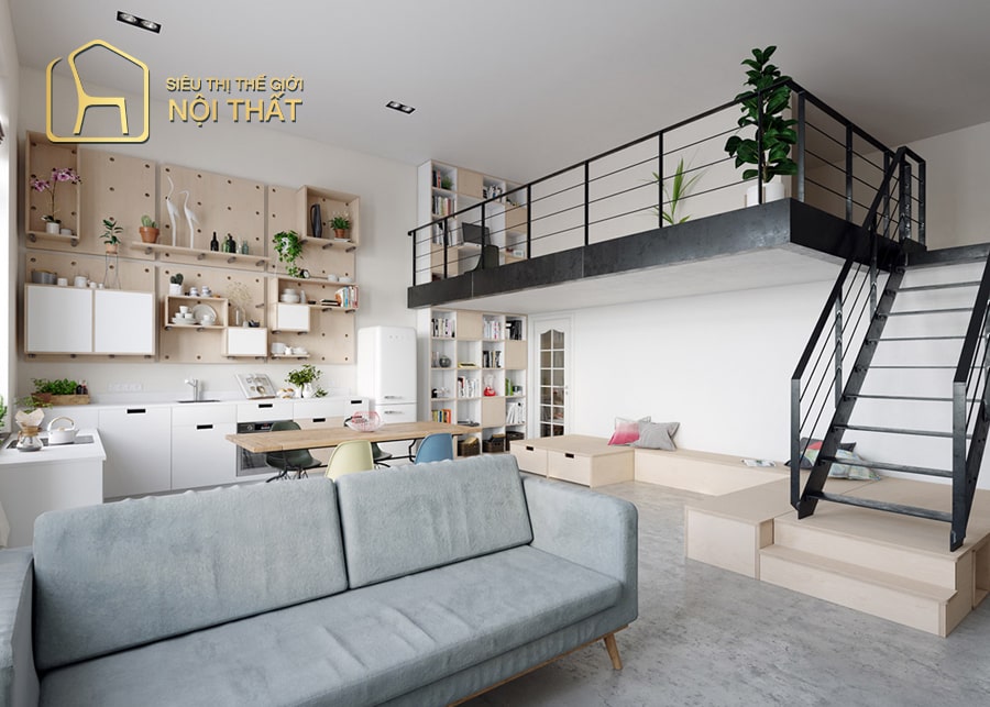 Thiết kế nội thất chung cư theo phong cách Bắc Âu ( Scandinavian)