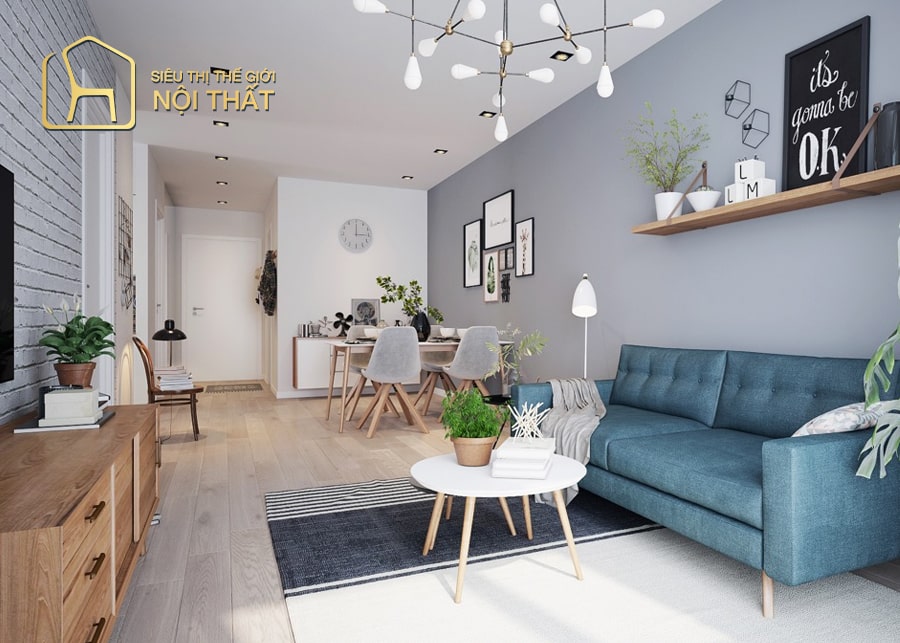 nội thất phòng ngủ 12m2