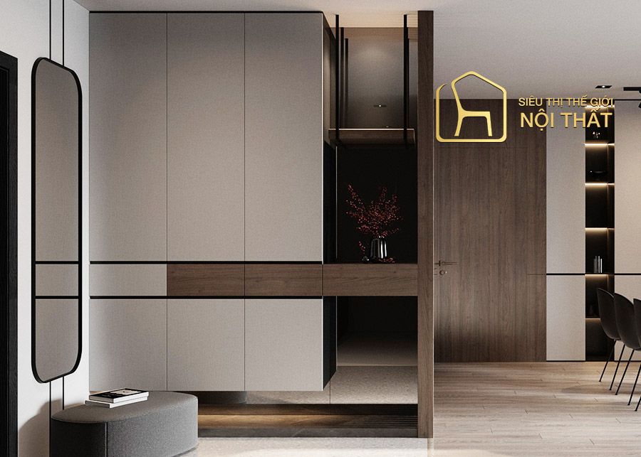 Tủ quần áo Đài Loan có mẫu mã đẹp mắt, thiết kế đơn giản, dễ dàng thích ứng, biến tấu với nhiều không gian