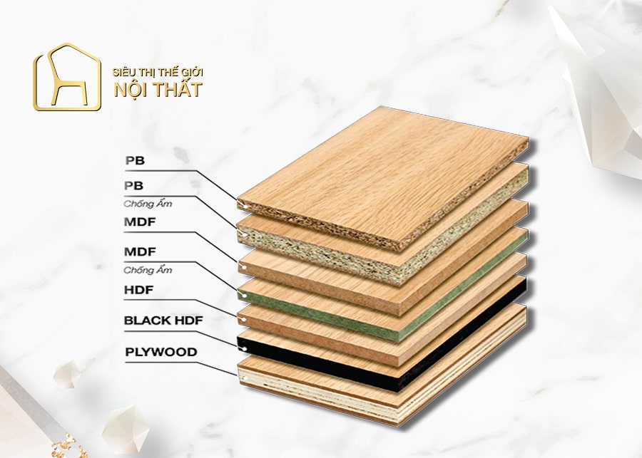 Vật liệu nội thất cao cấp từ gỗ tự nhiên
