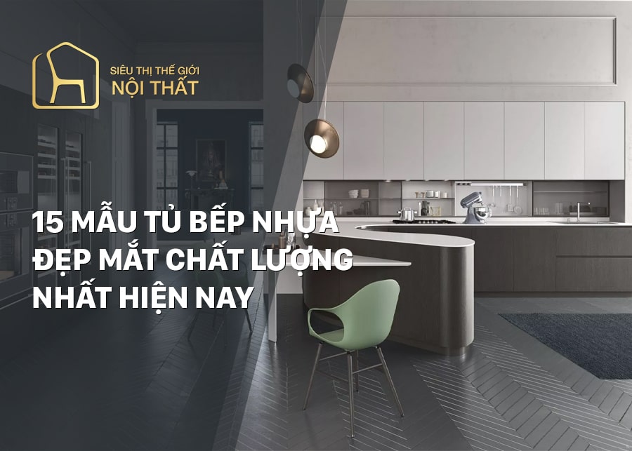 Có nên mua tủ bếp nhựa cho không gian nhà bếp