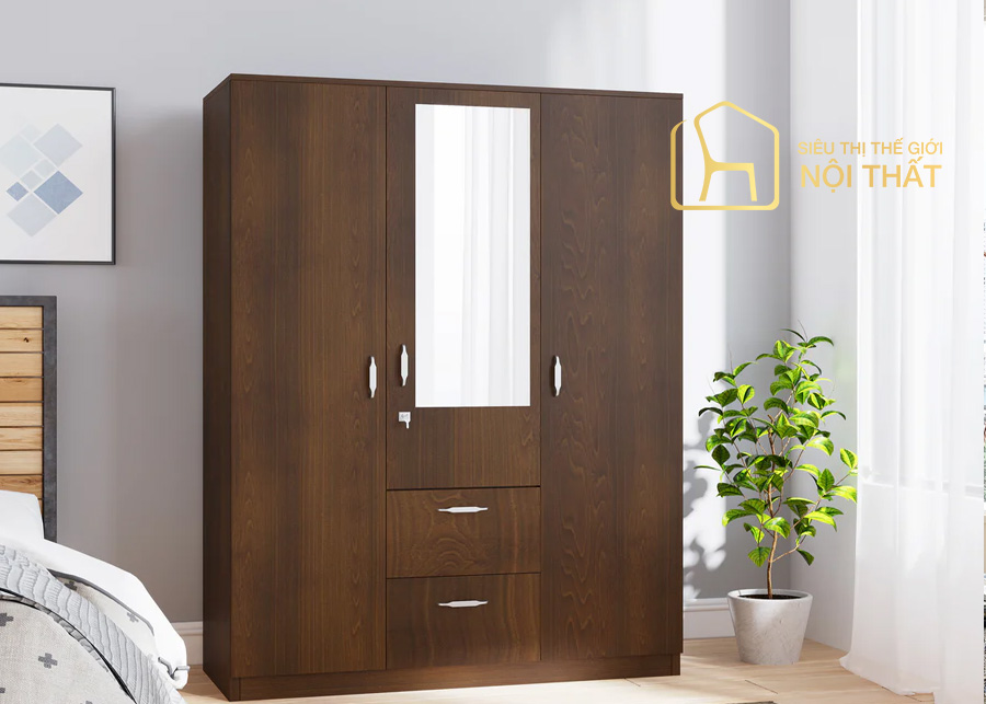 Thiết kế tủ gỗ quần áo nhựa Đài Loan 5 ngăn xếp chồng, màu hồng kết hợp xen kẽ với trắng dành cho bé