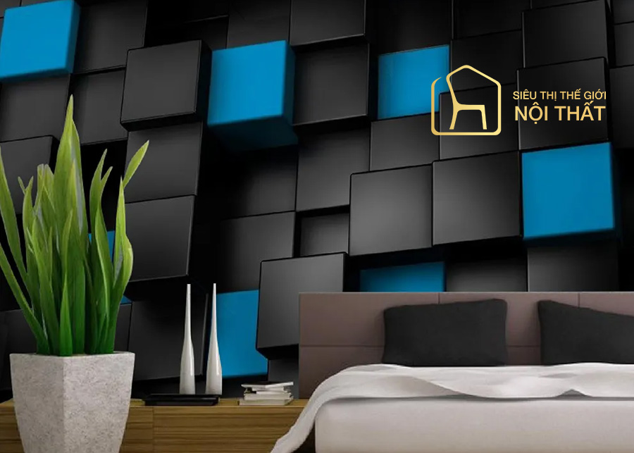 Gạch 3D trong ứng dụng ốp tường