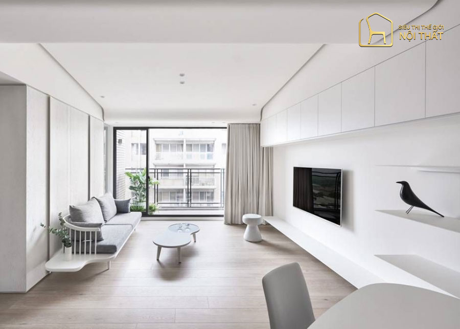Mẫu thiết kế này là đặc trưng của phong cách minimalism