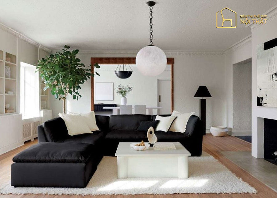Nội thất tối giản minimalist cho không gian phòng khách nhỏ 20 - 25m vuông