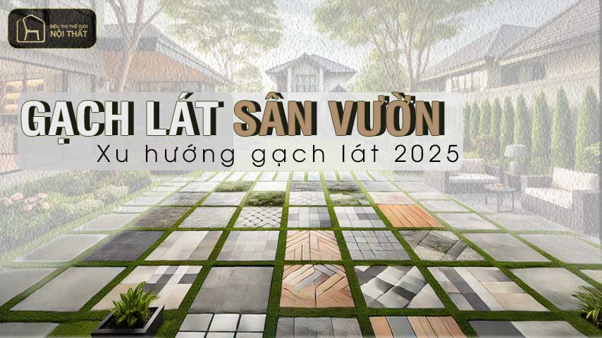 Gạch lát sân vườn