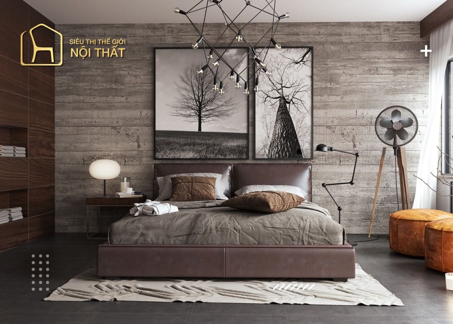 Decor phòng ngủ cho nữ phong cách Vintage