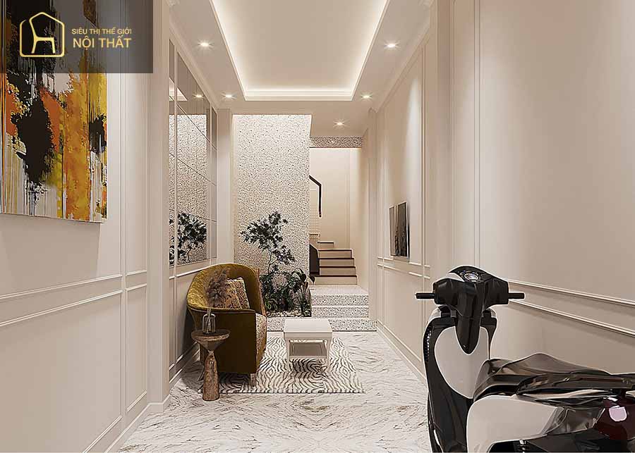 Phong cách thiết kế nội thất nhà ống tân cổ điển