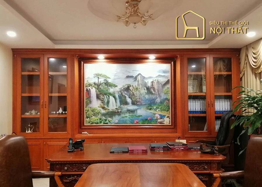 Những lưu ý khi đặt tranh phong thuỷ trong phòng làm việc