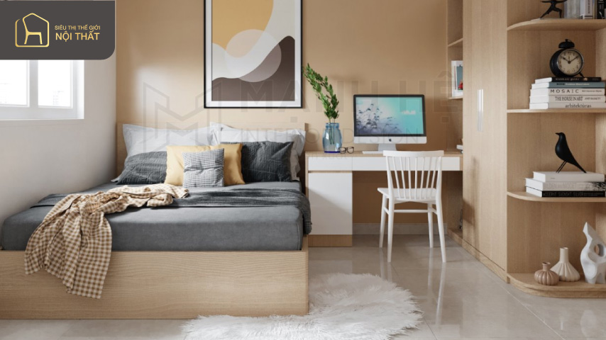 Phối màu nội thất cho phòng ngủ nên chọn các tông màu nhẹ nhàng để đem đến sự thoải mái và trẻ trung cho căn phòng Phối màu nội thất cho phòng ngủ nên chọn các tông màu nhẹ nhàng để đem đến sự thoải mái và trẻ trung cho căn phòng