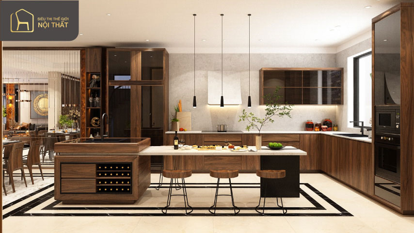 Phối màu nội thất cho căn bếp nên chọn các màu nổi bật để tạo sự trẻ trung cho căn bếp Phối màu nội thất cho căn bếp nên chọn các màu nổi bật để tạo sự trẻ trung cho căn bếp