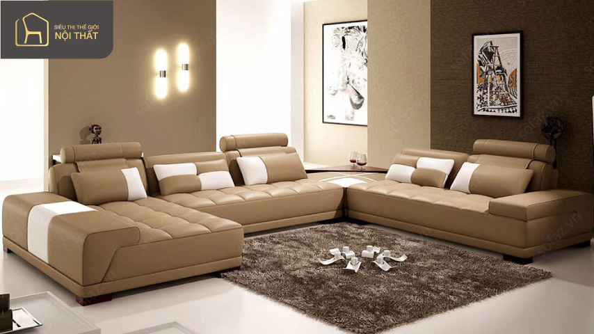Phối màu nội thất cho phòng khách nên chọn các màu trung tính như trắng, xám nâu Phối màu nội thất cho phòng khách nên chọn các màu trung tính như trắng, xám nâu để đem lại sự sang trọng quý phái