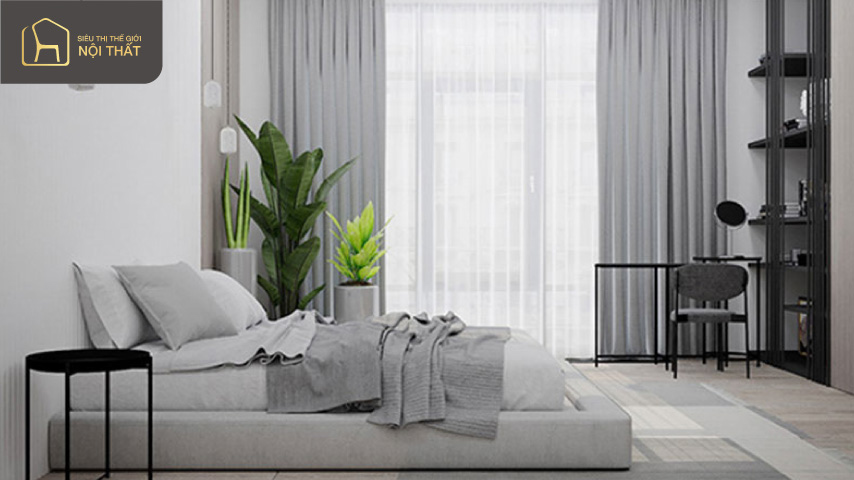 Màu sắc nội thất cần được phối theo nguyên tắc 60-30-10 để tạo sự hài hòa thoải mái cho gia đình