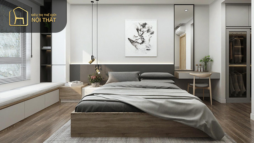 Để tạo sự độc đáo cho phòng ngủ master thì bạn có thể chọn những cây xanh thích hợp trong phòng kín Để tạo sự độc đáo cho phòng ngủ master thì bạn có thể chọn những cây xanh thích hợp trong phòng kín để đặt trong phòng nhằm tạo cảm giác thoải mái và ngủ ngon hơn