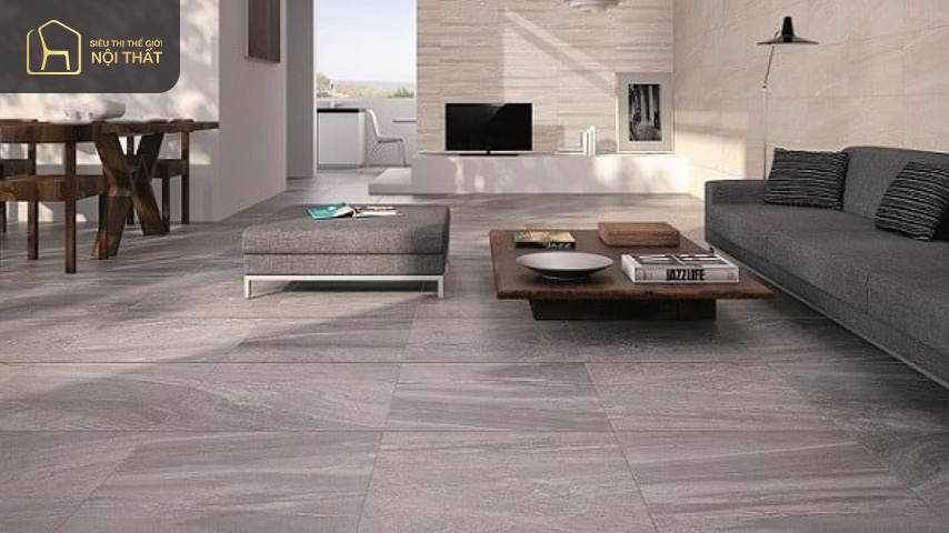 Gạch granite có độ chống thấm cao và khó bị trầy xước thích hợp sử dụng cho nhiều khu vực trong nhà