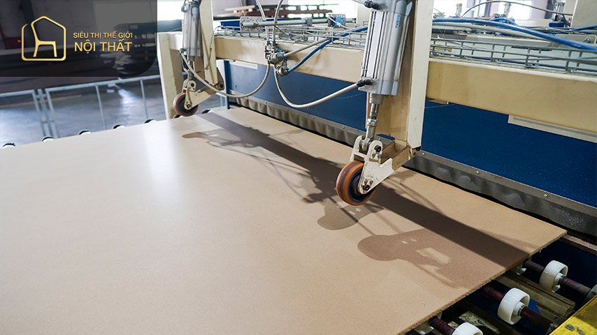Sản xuất chất liệu MDF cần quy trình bài bản và chất lượng Sản xuất chất liệu MDF cần quy trình bài bản và chất lượng