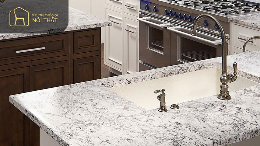 Đá graite nhân tạo có màu sắc cực kì bắt mắt Đá graite nhân tạo có màu sắc cực kì bắt mắt